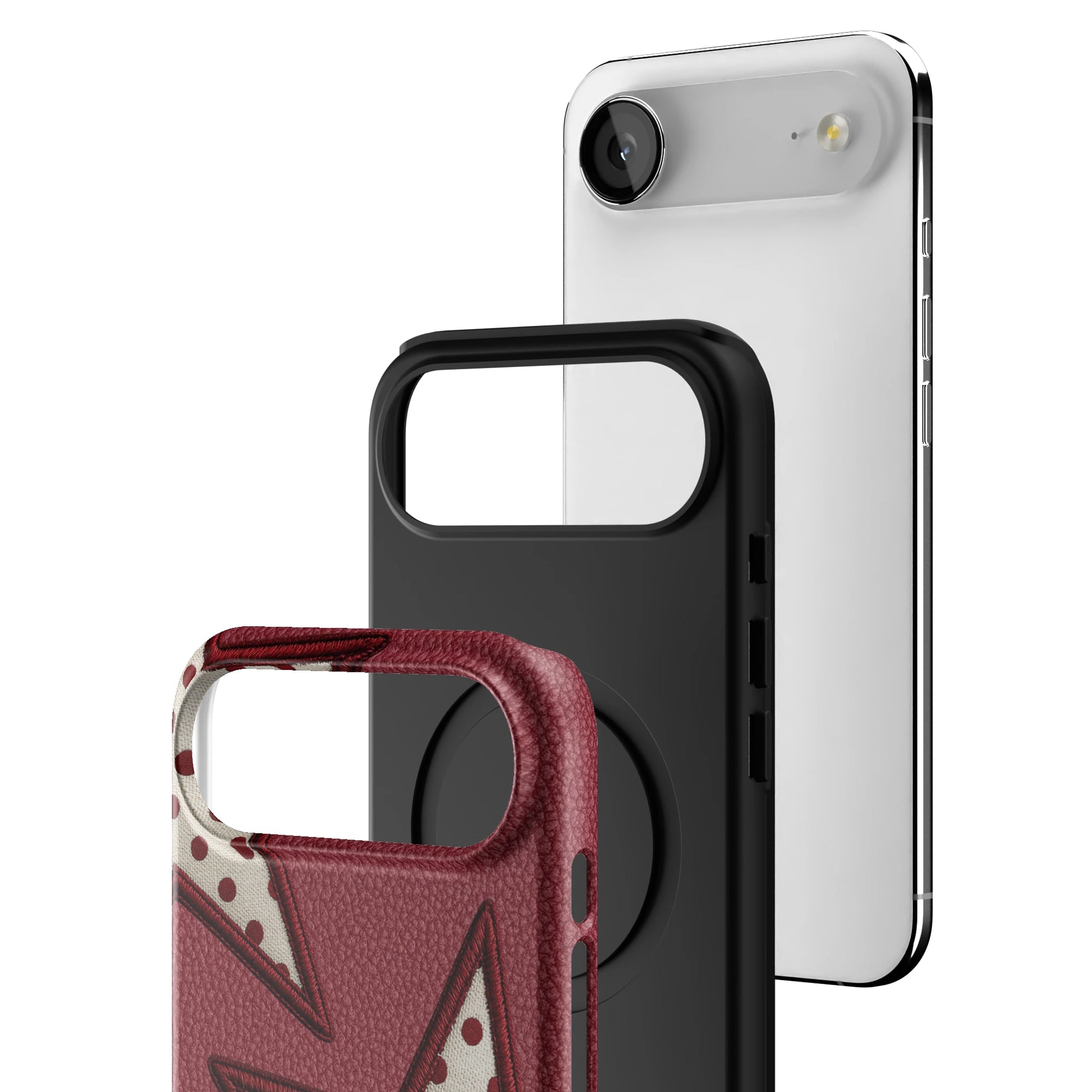 Cherry Polka Star iPhone Case gallery - Iphone_17_Air_3