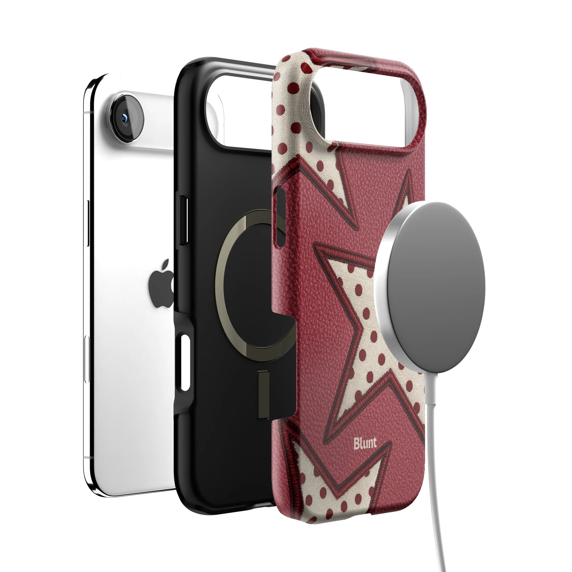 Cherry Polka Star iPhone Case gallery - Iphone_17_Air_4