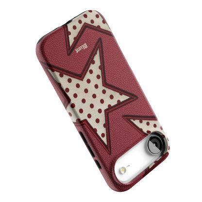 Cherry Polka Star iPhone Case gallery - Iphone_17_Air_5