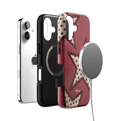 Cherry Polka Star iPhone Case gallery - Iphone_17_Iphone_4