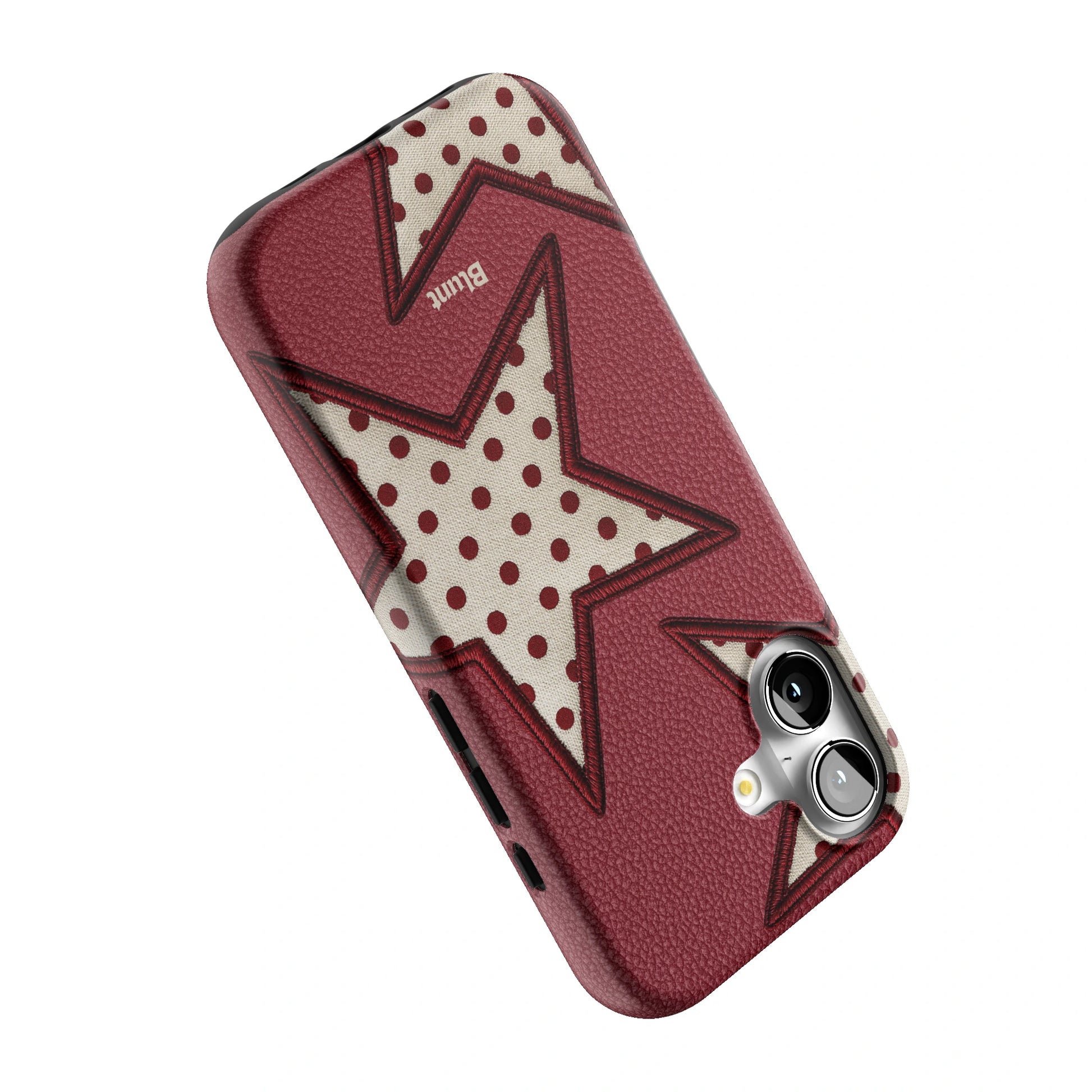 Cherry Polka Star iPhone Case gallery - Iphone_17_Iphone_5