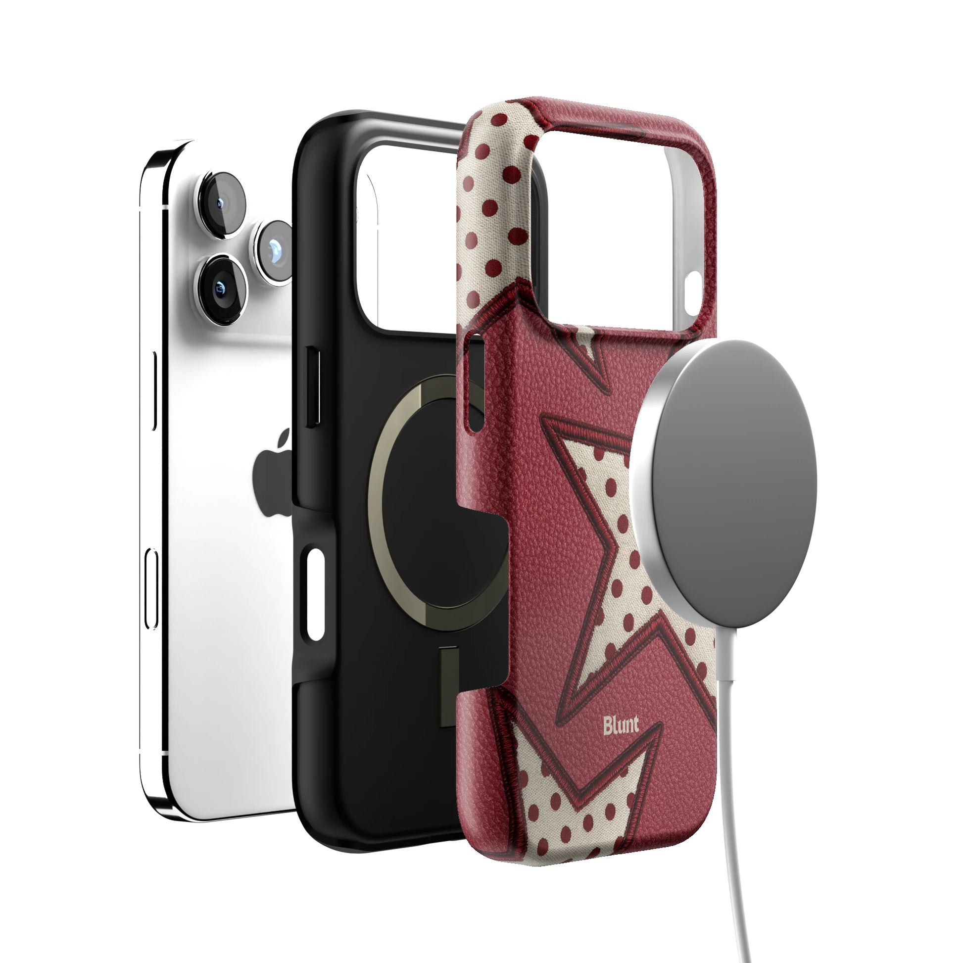 Cherry Polka Star iPhone Case gallery - Iphone_17_Pro_4