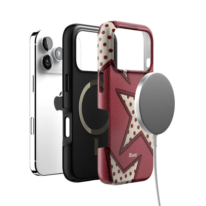 Cherry Polka Star iPhone Case gallery - Iphone_17_Pro_4
