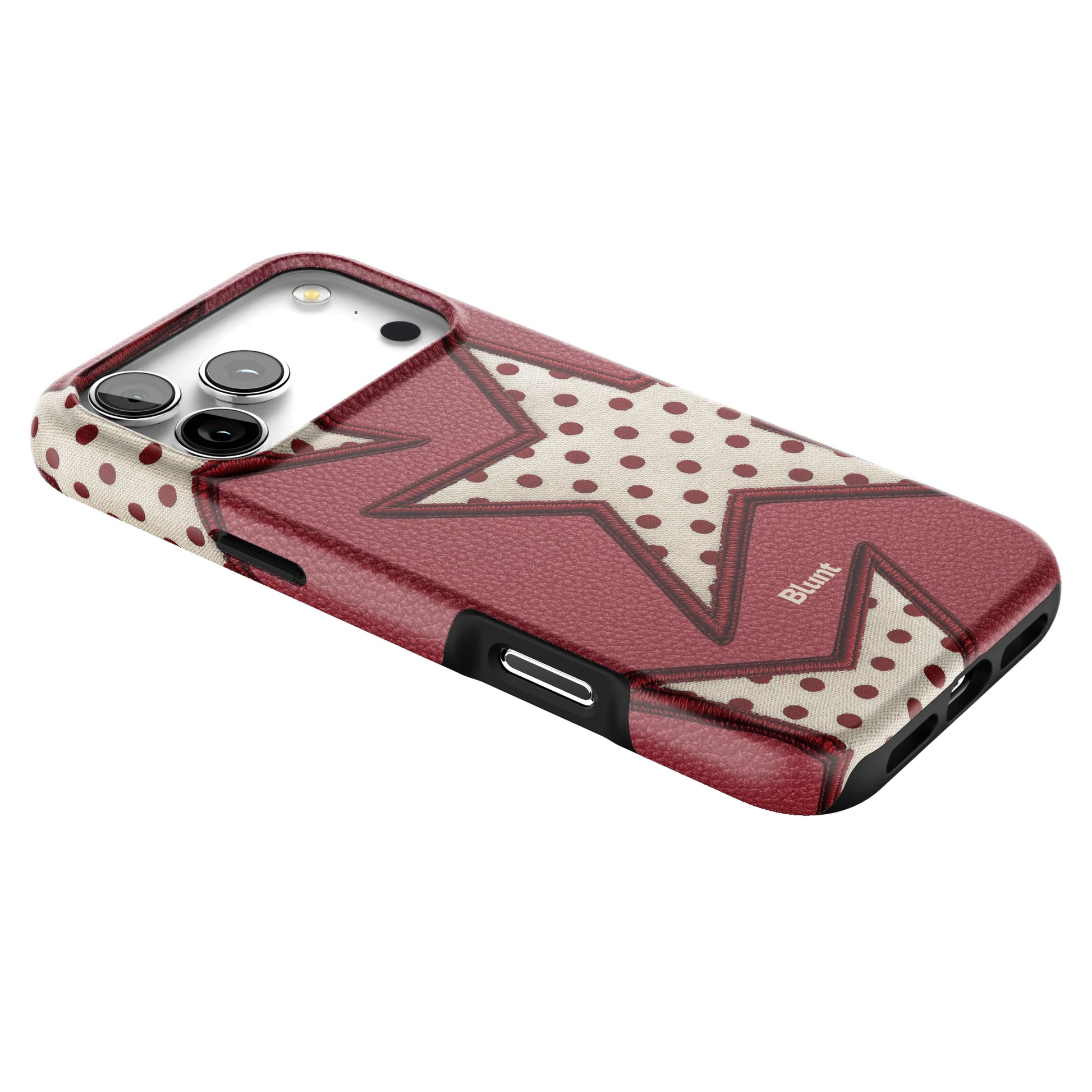 Cherry Polka Star iPhone Case gallery - Iphone_17_Pro_Max_2