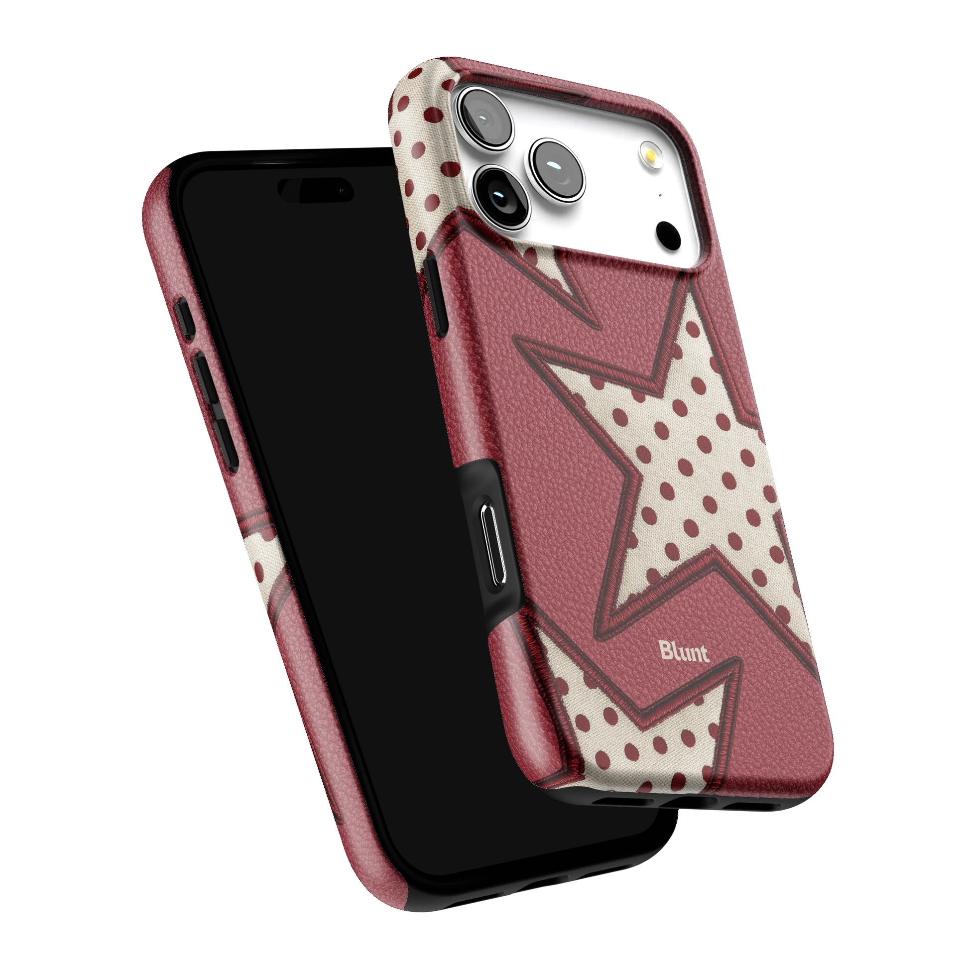Cherry Polka Star iPhone Case gallery - Iphone_17_Pro_Max_6