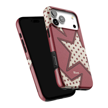 Cherry Polka Star iPhone Case gallery - Iphone_17_Pro_Max_6