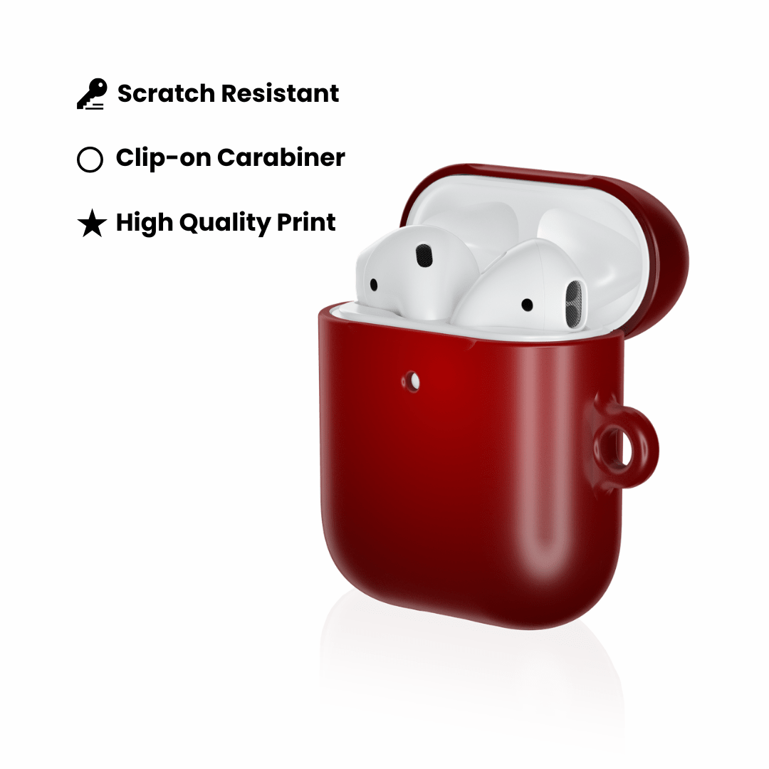 Cherry Red AirPod Case - Blunt Cases