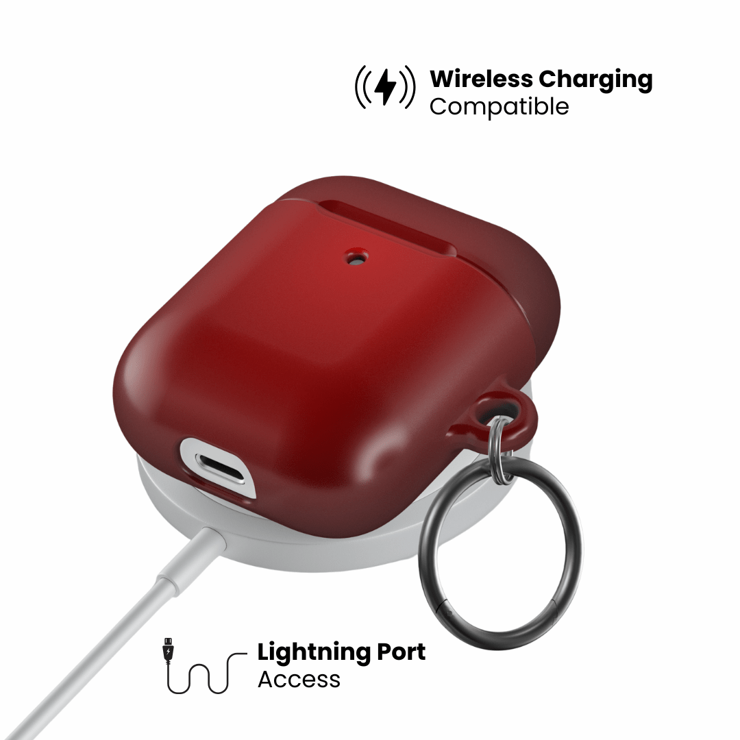 Cherry Red AirPod Case - Blunt Cases