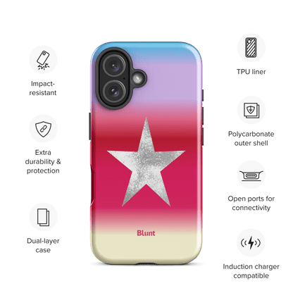 Cherry Star iPhone Case - Blunt Cases