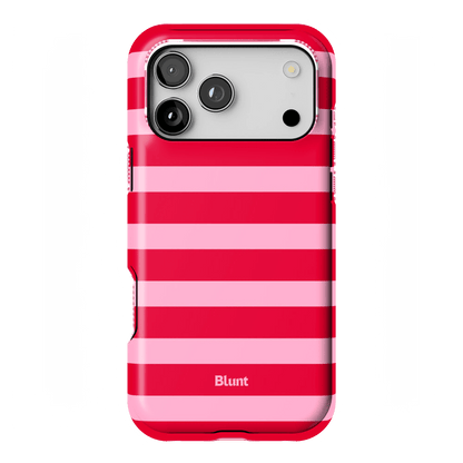 Cherry Stripe iPhone Case - Blunt Cases