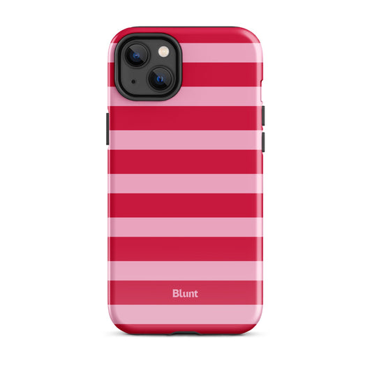Cherry Stripe iPhone Case - Blunt Cases