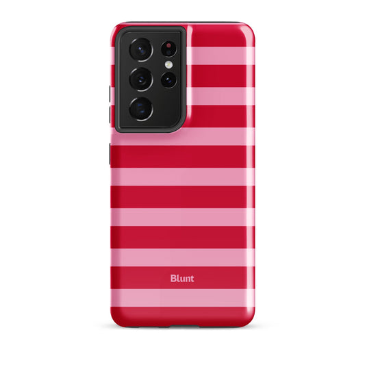 Cherry Stripe Samsung Case - Blunt Cases