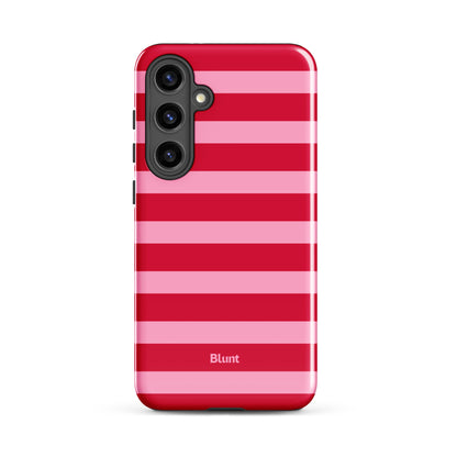 Cherry Stripe Samsung Case - Blunt Cases