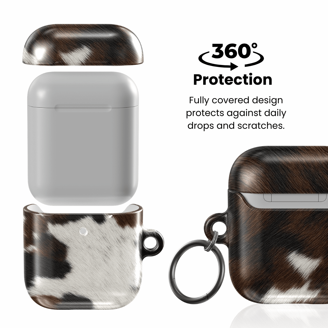 Chestnut Cowhide AirPod Case - Blunt Cases