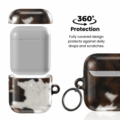Chestnut Cowhide AirPod Case - Blunt Cases