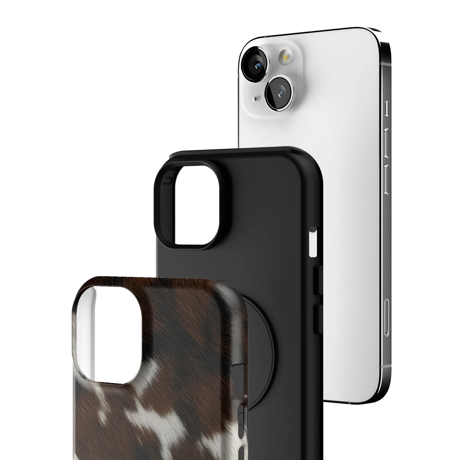 Chestnut Cowhide iPhone Case gallery - Iphone_13_Iphone_3