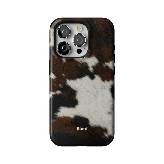 Chestnut Cowhide iPhone Case gallery - Iphone_15_Pro_1