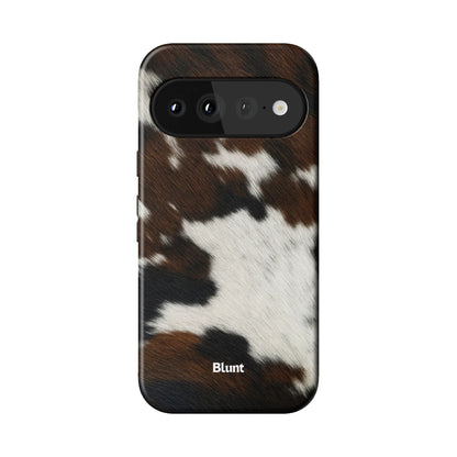 Chestnut Cowhide Pixel Case - Blunt Cases
