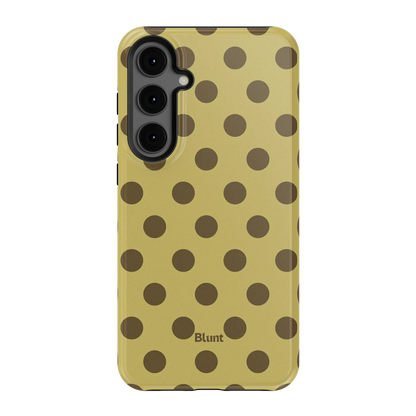 Sage Toffee Dot Samsung Case