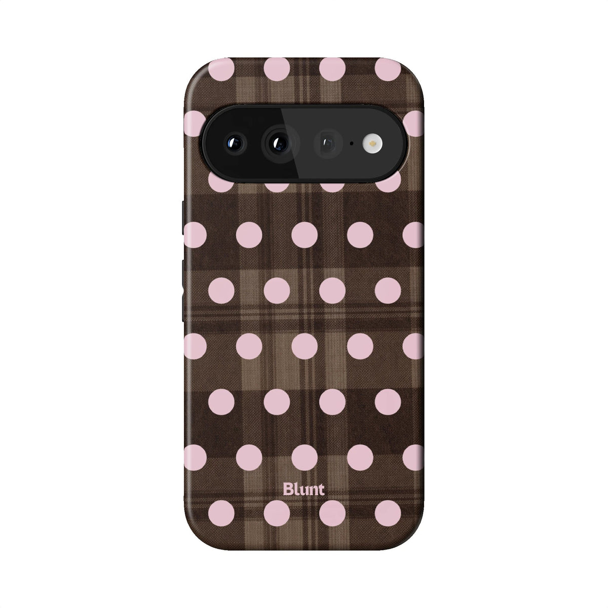 Choco Dottie Pixel Case - Blunt Cases