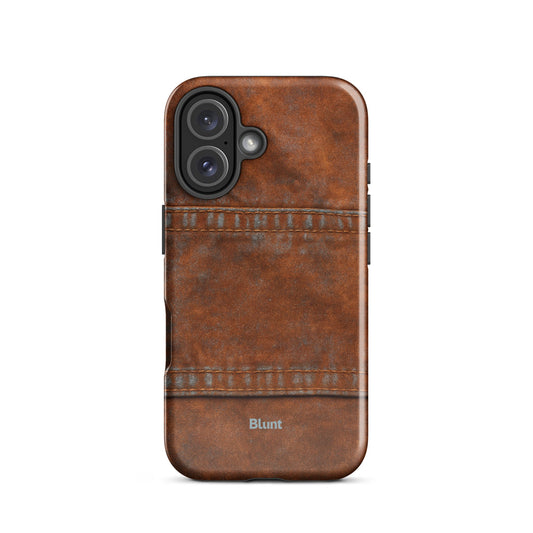 Chocolate Denim iPhone Case - Blunt Cases