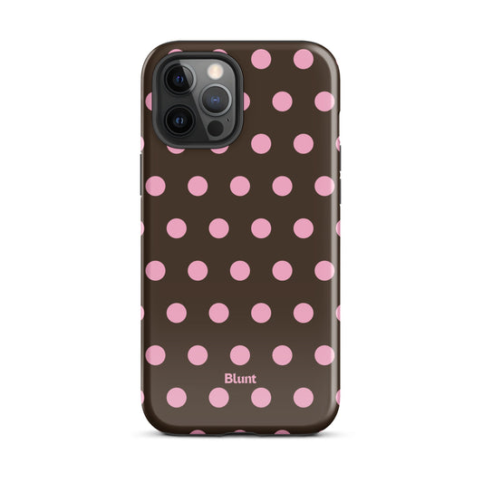 Chocolate Polka iPhone Case - Blunt Cases