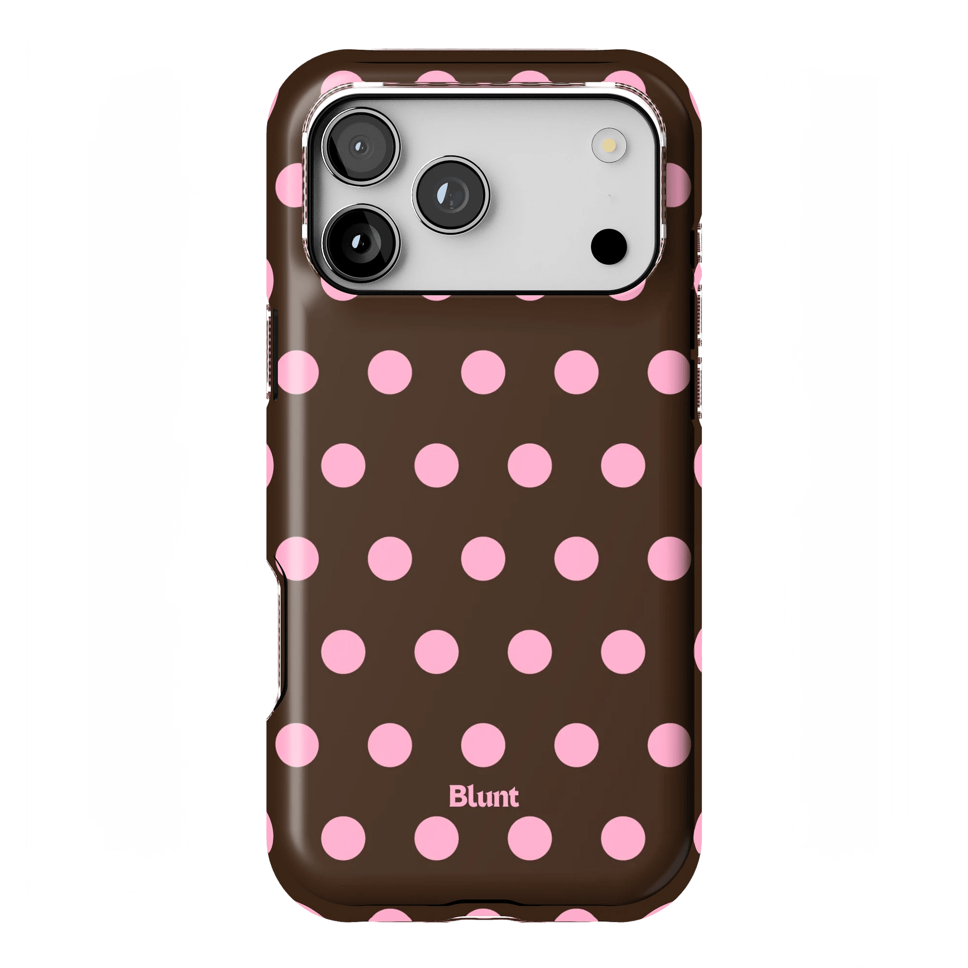 Chocolate Polka iPhone Case - Blunt Cases