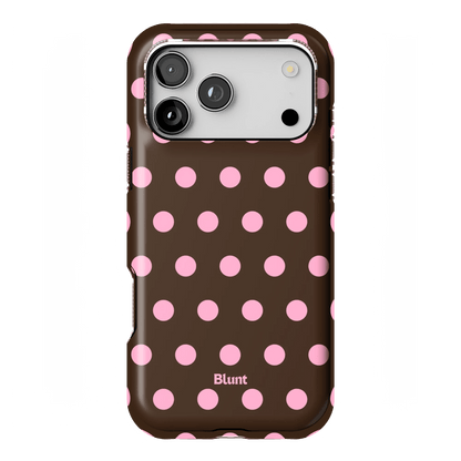 Chocolate Polka iPhone Case - Blunt Cases