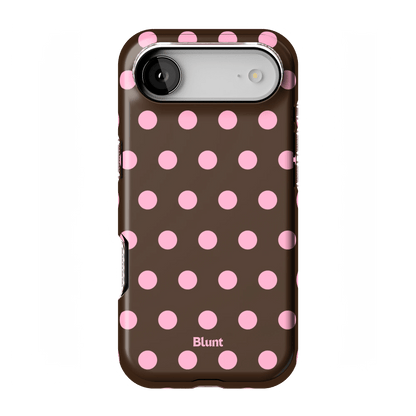 Chocolate Polka iPhone Case - Blunt Cases