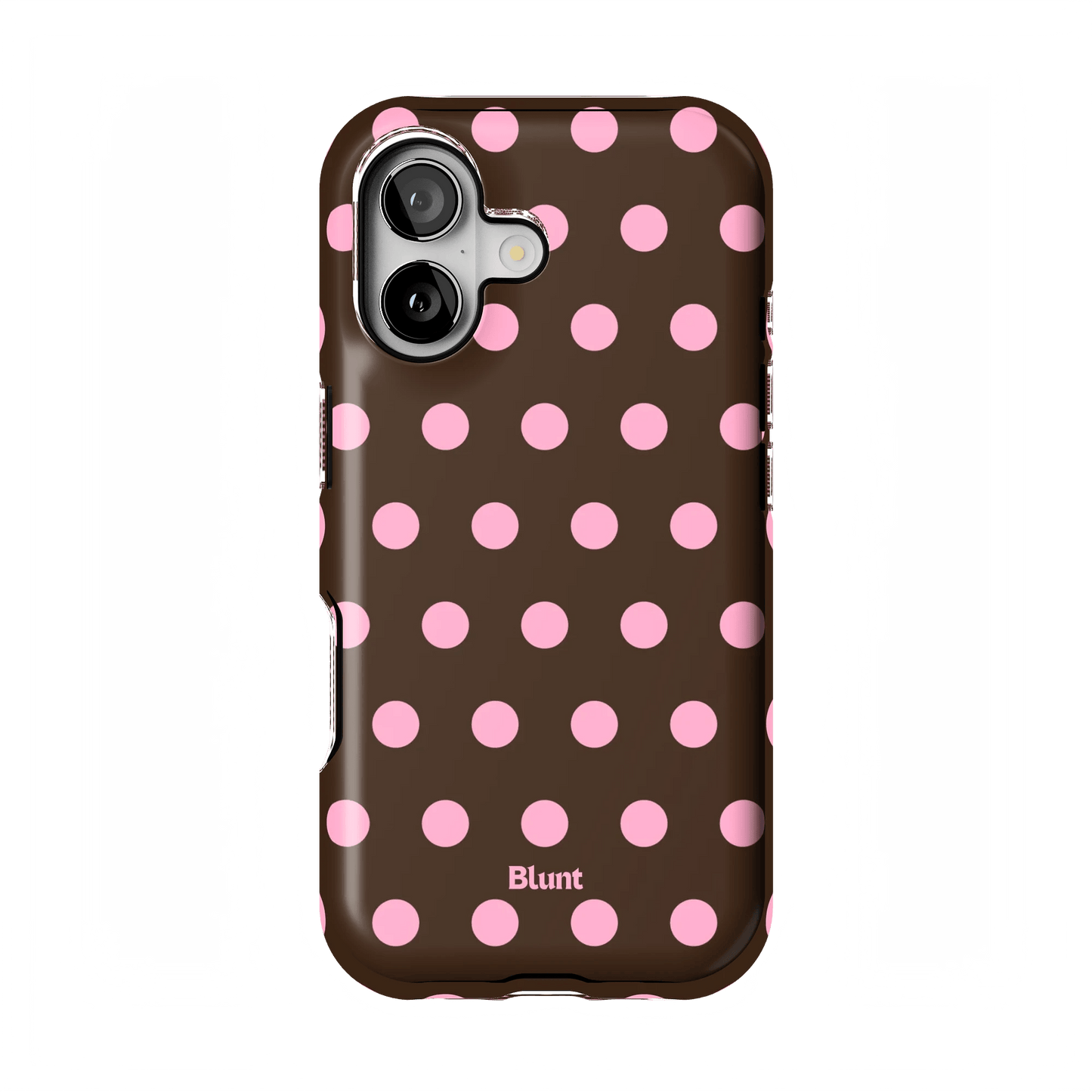 Chocolate Polka iPhone Case - Blunt Cases