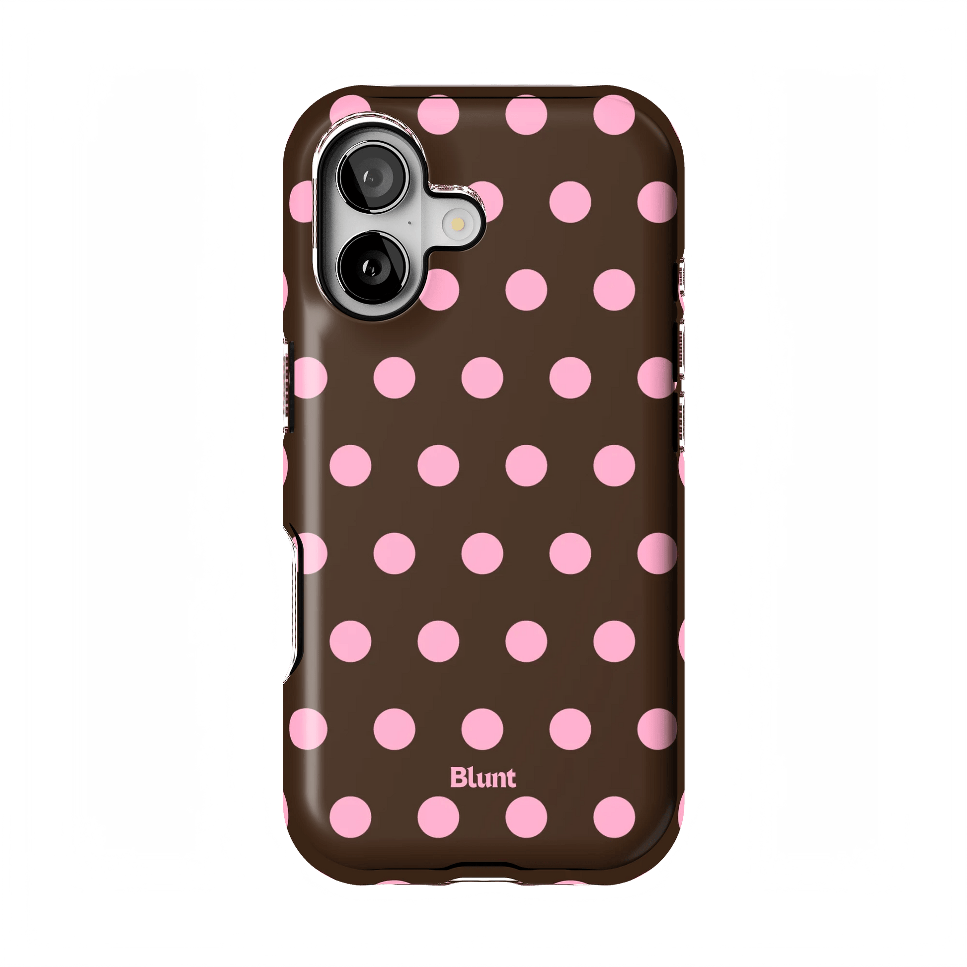 Chocolate Polka iPhone Case - Blunt Cases