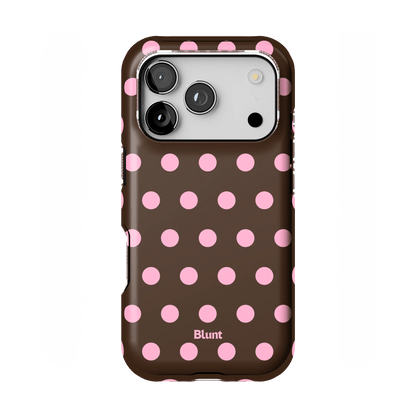 Chocolate Polka iPhone Case - Blunt Cases