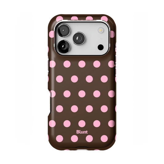 Chocolate Polka iPhone Case - Blunt Cases