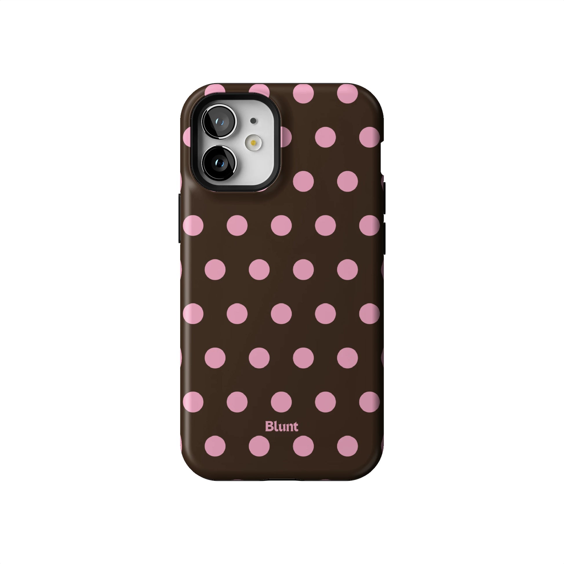 Chocolate Polka iPhone Case gallery - Iphone_12_Mini_Air_Plus_1