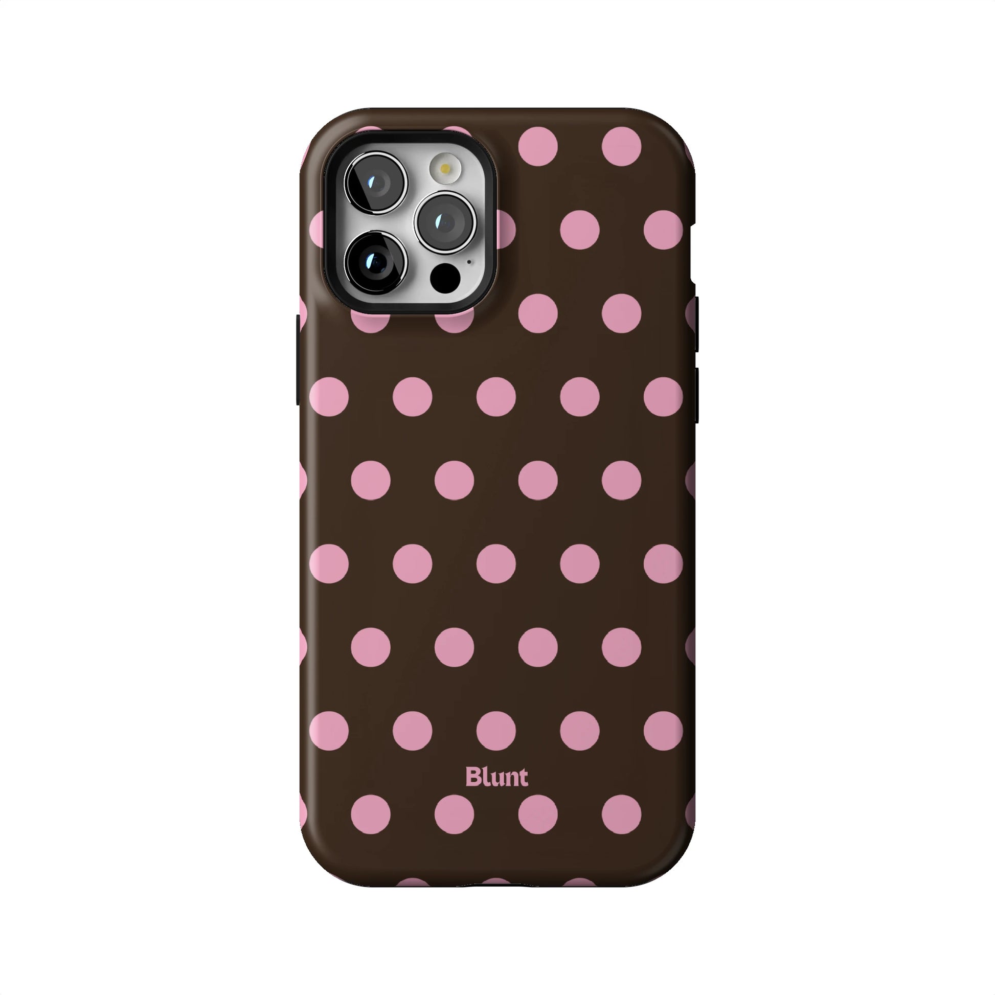 Chocolate Polka iPhone Case gallery - Iphone_12_Pro_1