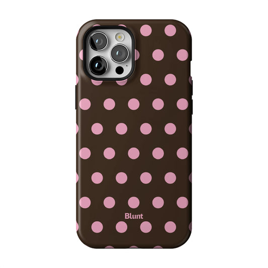 Chocolate Polka iPhone Case gallery - Iphone_12_Pro_Max_1