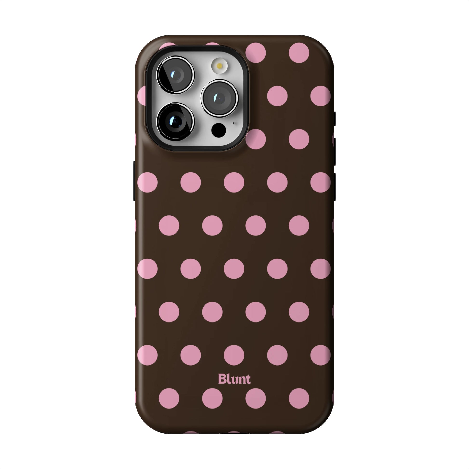 Chocolate Polka iPhone Case gallery - Iphone_15_Pro_Max_1