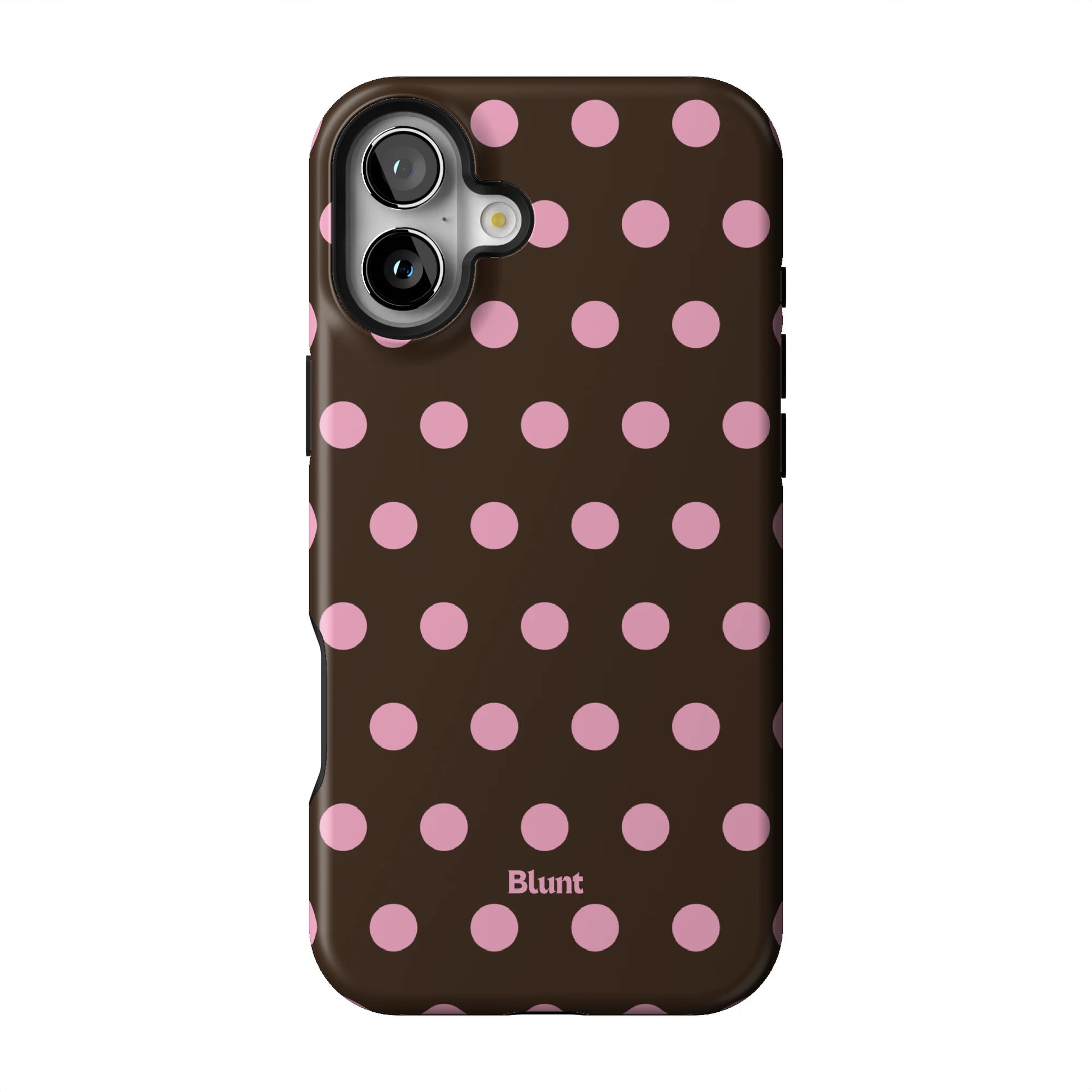 Chocolate Polka iPhone Case gallery - Iphone_16_Mini_Air_Plus_1