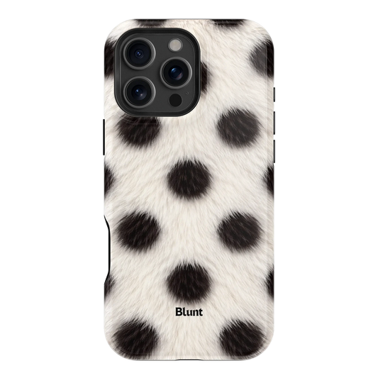 Polka Fuzz iPhone Case