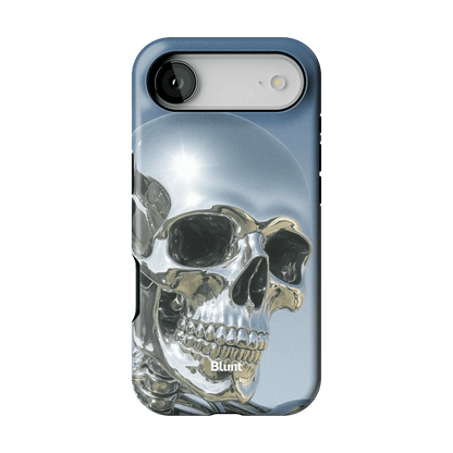 Chrome Skull iPhone Case - Blunt Cases