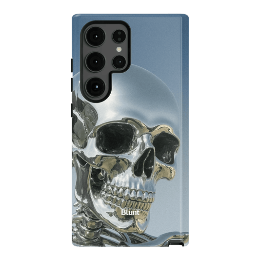 Chrome Skull Samsung Case - Blunt Cases