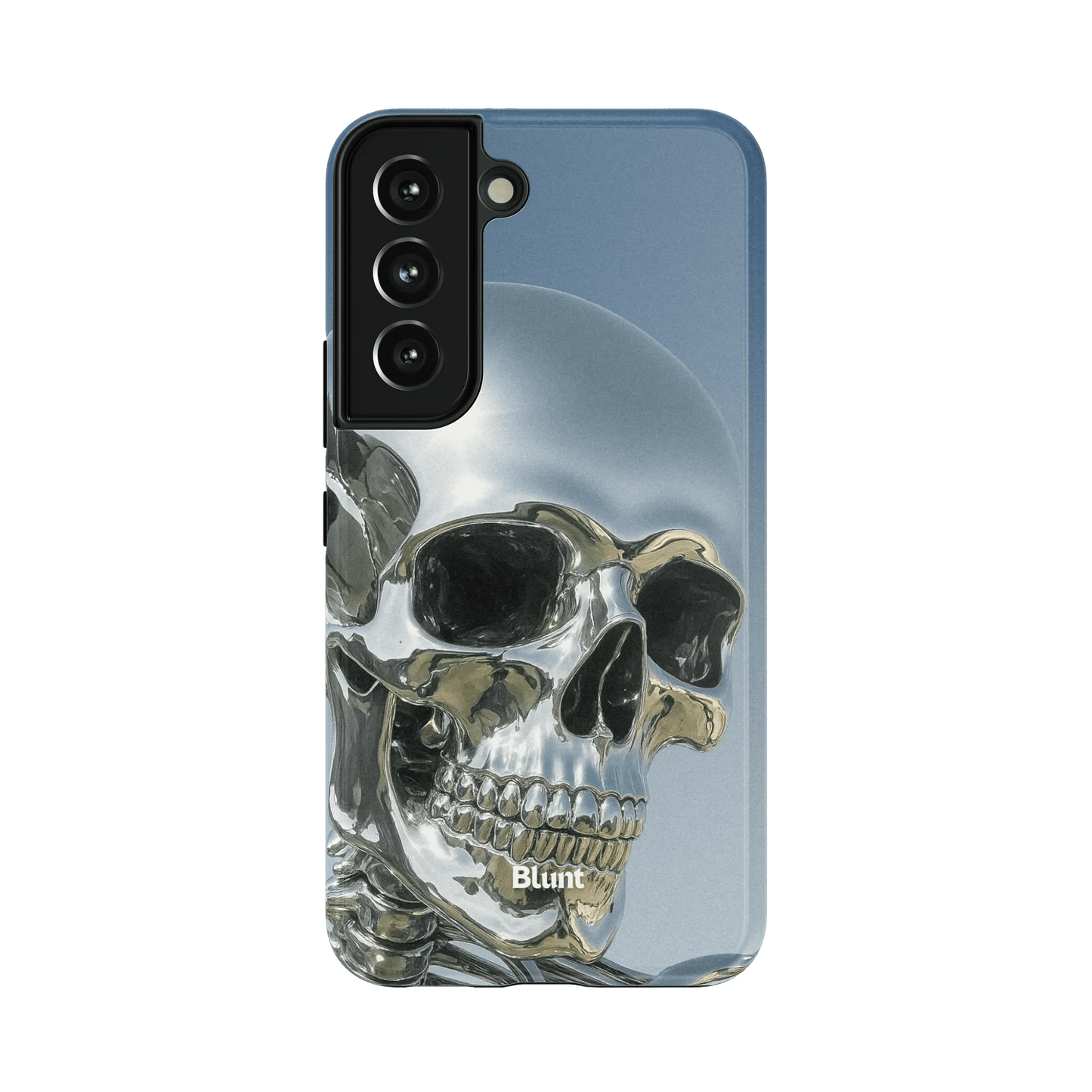 Chrome Skull Samsung Case - Blunt Cases