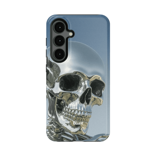 Chrome Skull Samsung Case - Blunt Cases