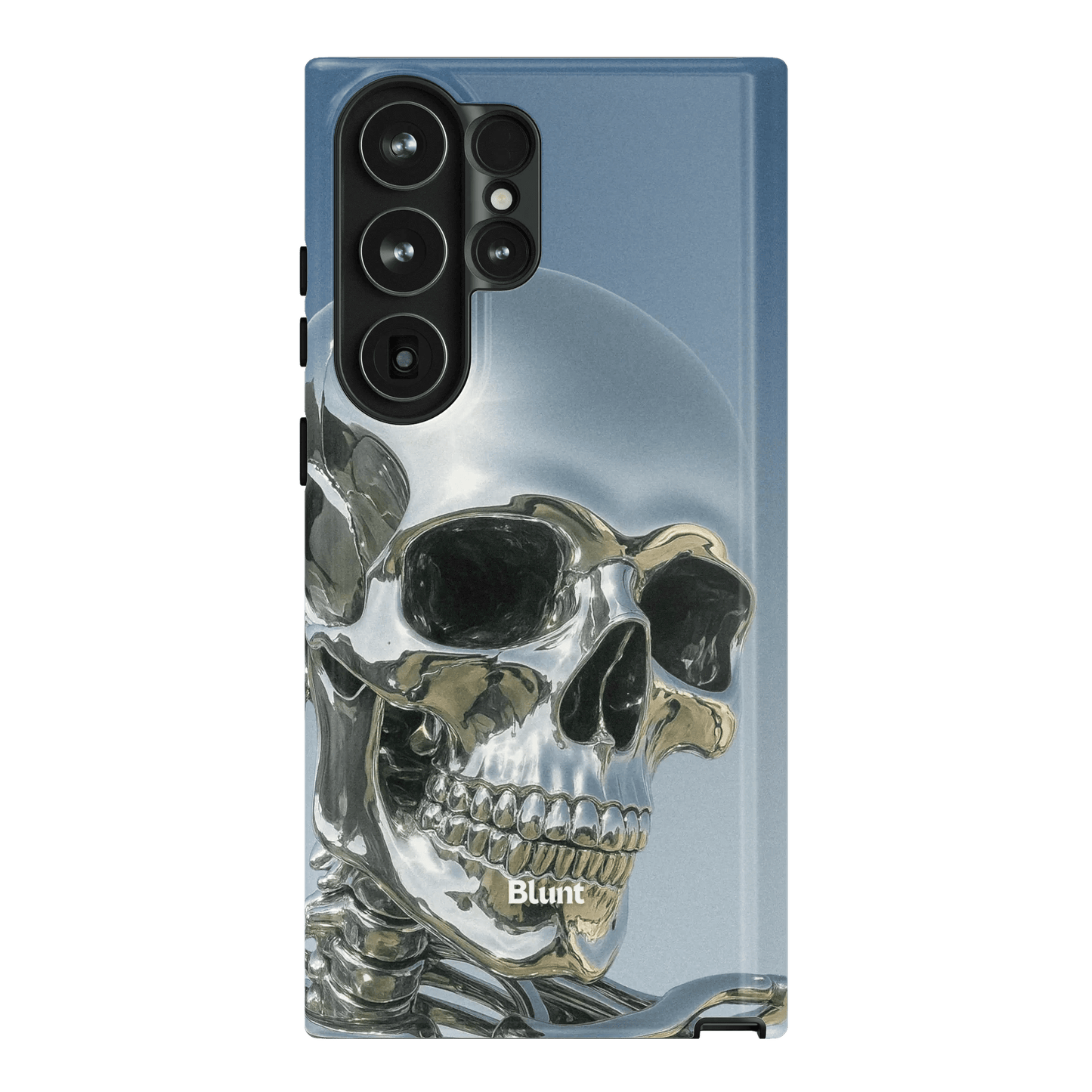 Chrome Skull Samsung Case - Blunt Cases