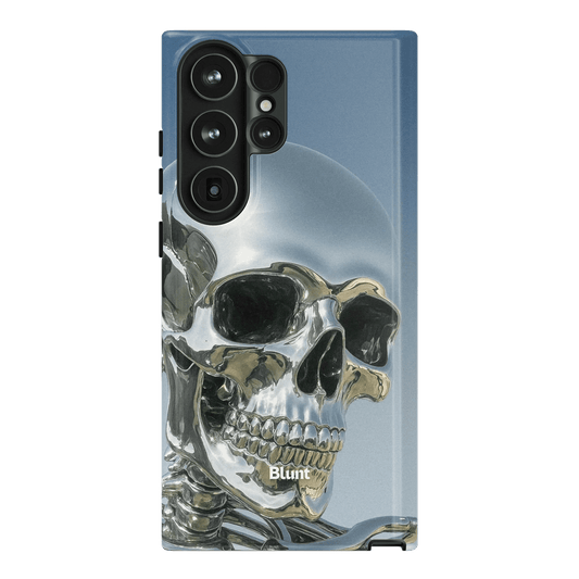 Chrome Skull Samsung Case - Blunt Cases