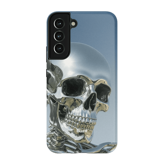 Chrome Skull Samsung Case - Blunt Cases