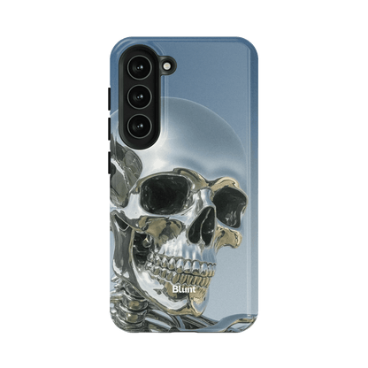 Chrome Skull Samsung Case - Blunt Cases