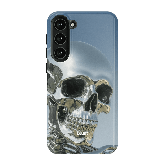 Chrome Skull Samsung Case - Blunt Cases