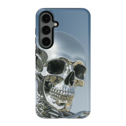 Chrome Skull Samsung Case - Blunt Cases