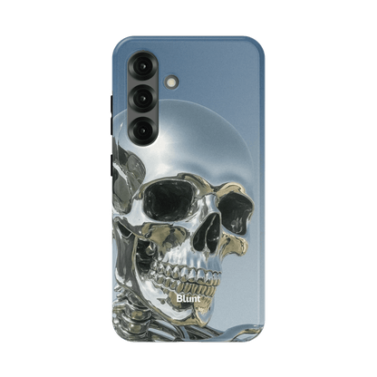 Chrome Skull Samsung Case - Blunt Cases